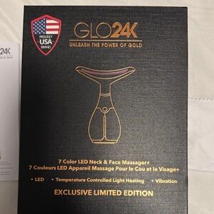 GLO24K LED Neck & Face Massager